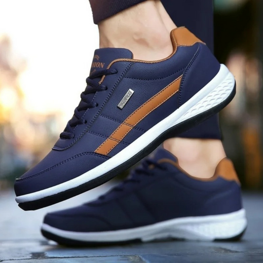 Clarenz - Piele Ortopedice Adidași Bărbați Confort