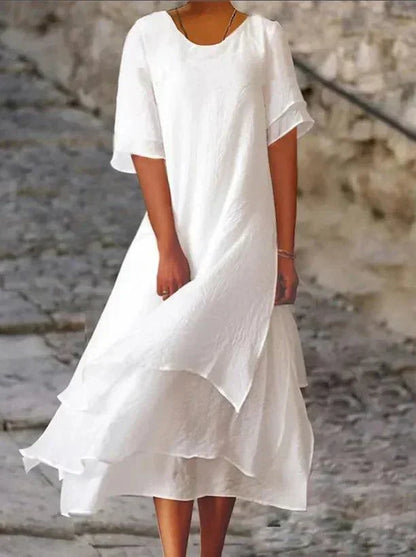 Maya - Rochie lungă elegantă cu croială feminină
