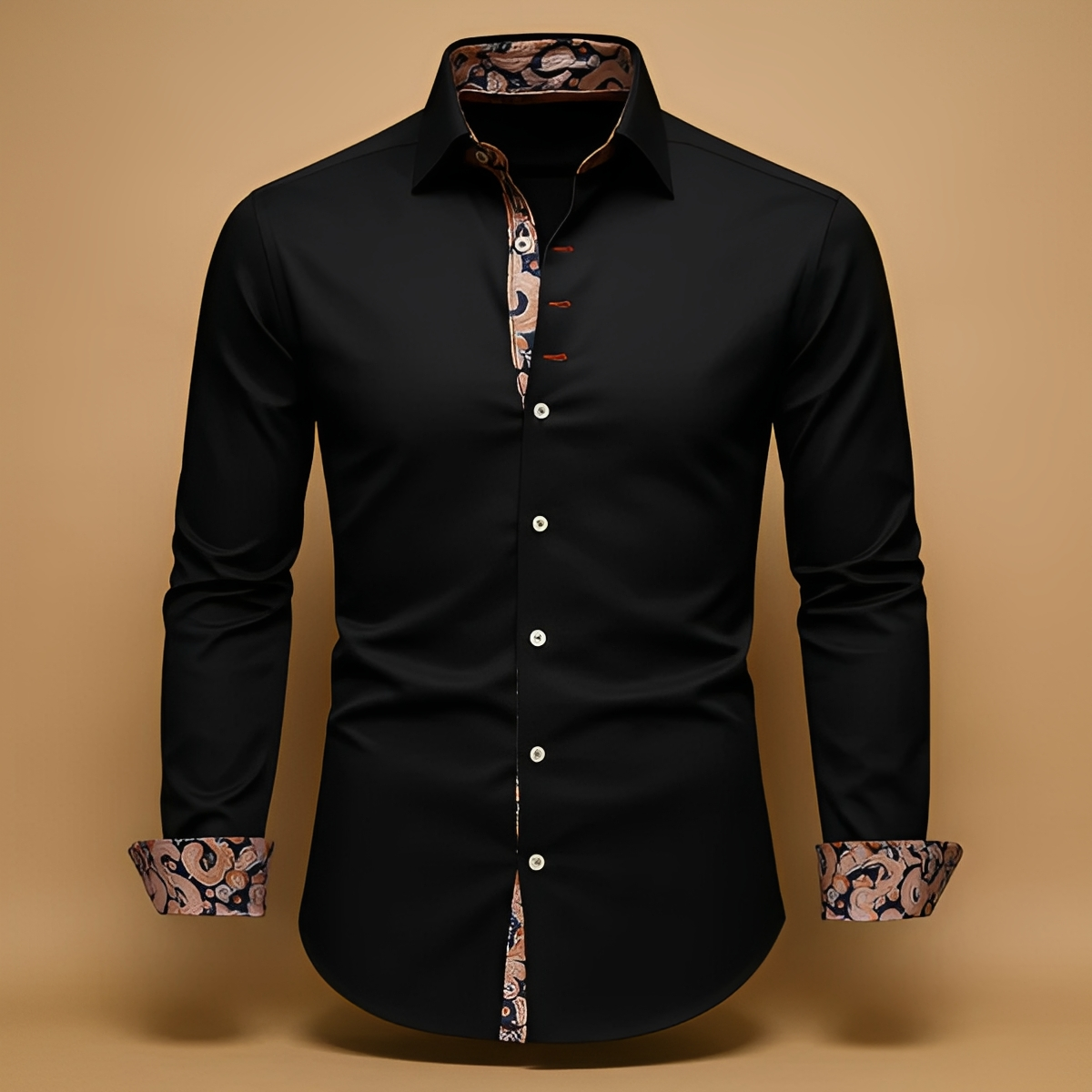 Arnolde - Cămașă tradițională cu mâneci lungi pentru bărbați