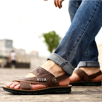 Jenson - Sandale ortopedice simple și elegante pentru bărbați
