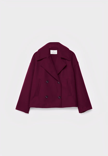 Claire – Scurtă Elegantă Dublă Jachetă