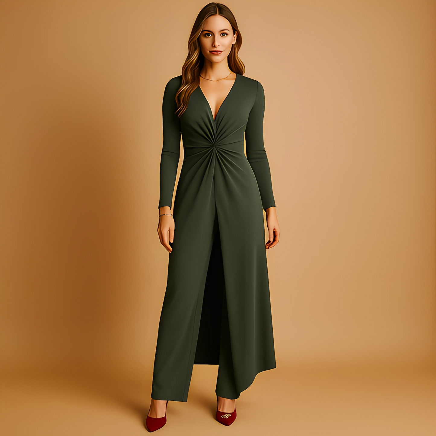 Armelyn - Set de rochii elegante și pantaloni cu croială largă pentru femei